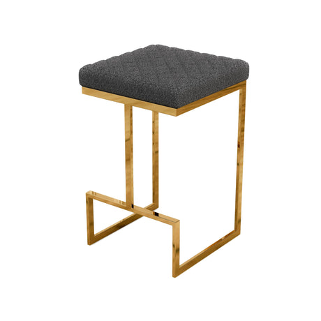 Joel Grey Boucle Counter Stool by Ashcroft Imports at Eve Furniture