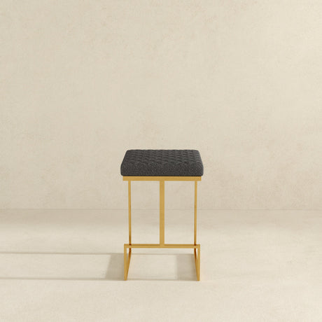 Joel Grey Boucle Counter Stool by Ashcroft Imports at Eve Furniture