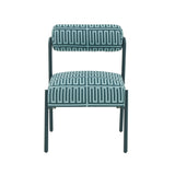Jolene Green Patterned Linen Accent Chair by TOV Furniture at Eve Furniture