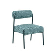 Jolene Green Patterned Linen Accent Chair by TOV Furniture at Eve Furniture