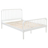 Jones White Wood Full Open Frame Bed by Coaster at Eve Furniture