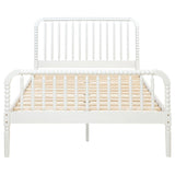 Jones White Wood Full Open Frame Bed by Coaster at Eve Furniture