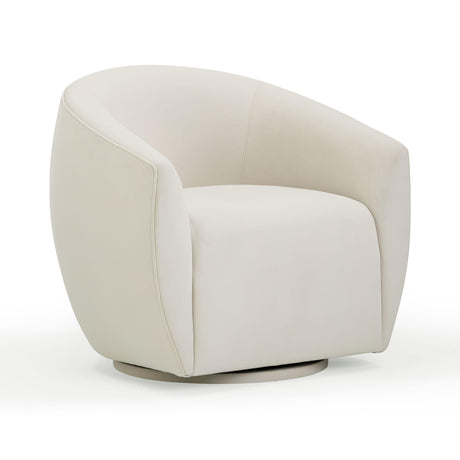 Jordan Velvet Swivel Chair by TOV Furniture at Eve Furniture