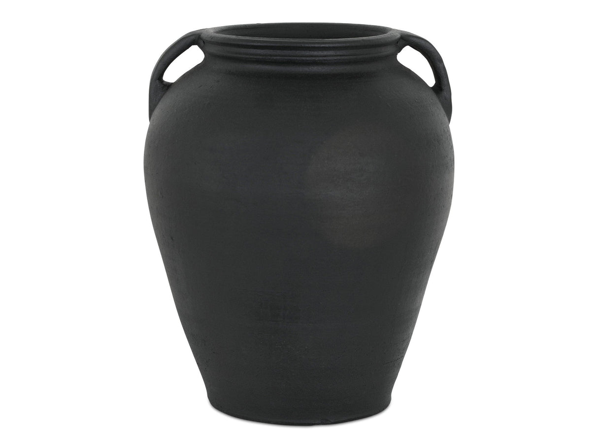 Jovi Black Terracotta Vase by Moe's Home at Eve Furniture