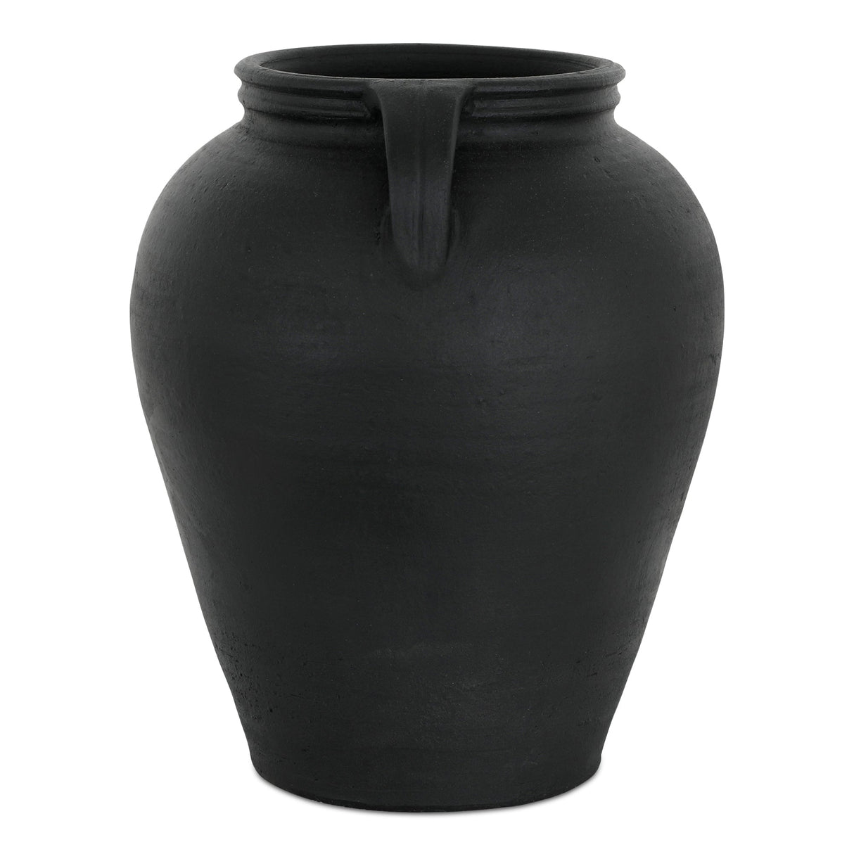 Jovi Black Terracotta Vase by Moe's Home at Eve Furniture