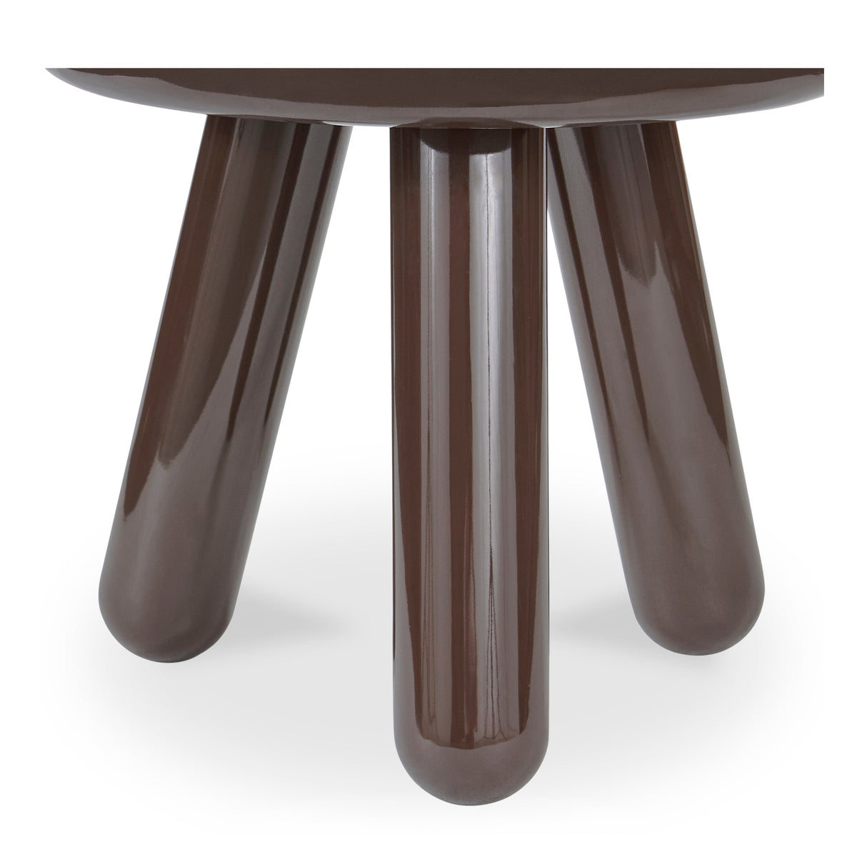 Joy Dark Brown Accent Table by Moe's Home at Eve Furniture