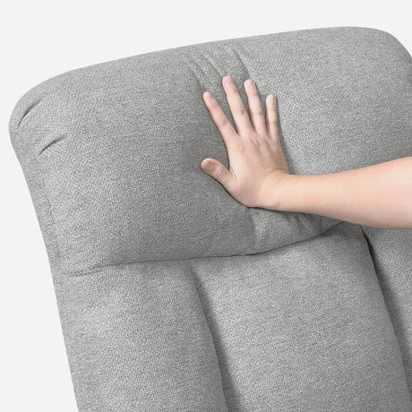 Jules Gray Double Reclining Love Seat by Homelegance at Eve Furniture