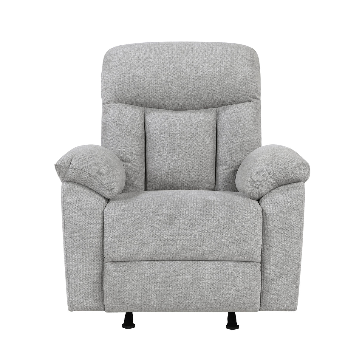Jules Gray Rocker Reclining Chair by Homelegance at Eve Furniture
