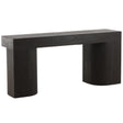 Juna Console Table, Black by Dovetail at Eve Furniture