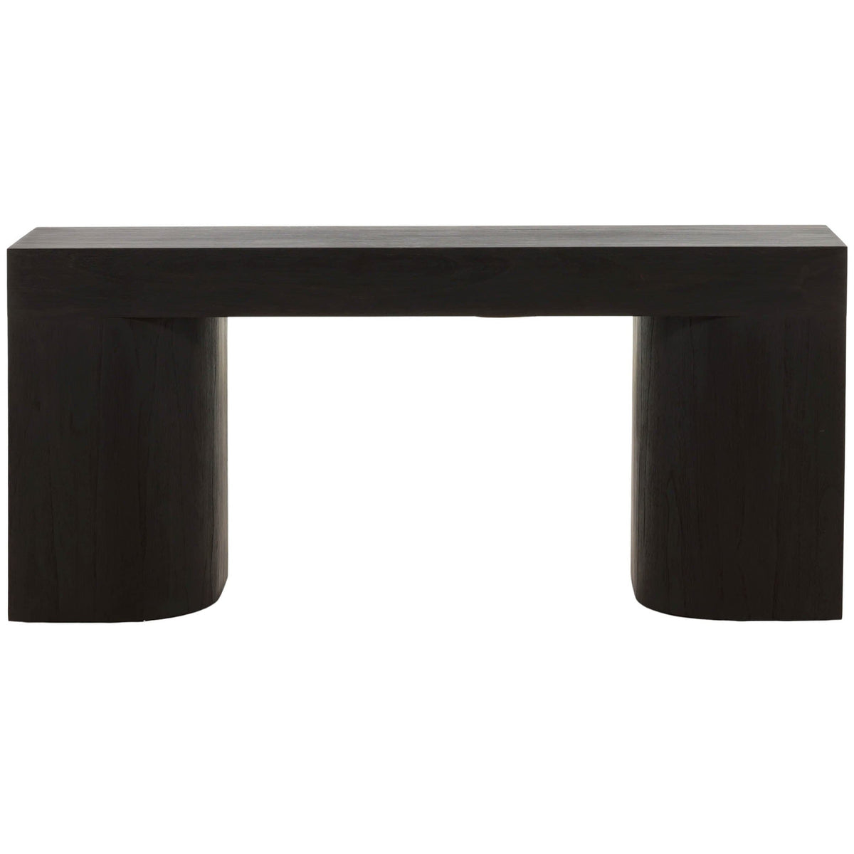 Juna Console Table, Black by Dovetail at Eve Furniture