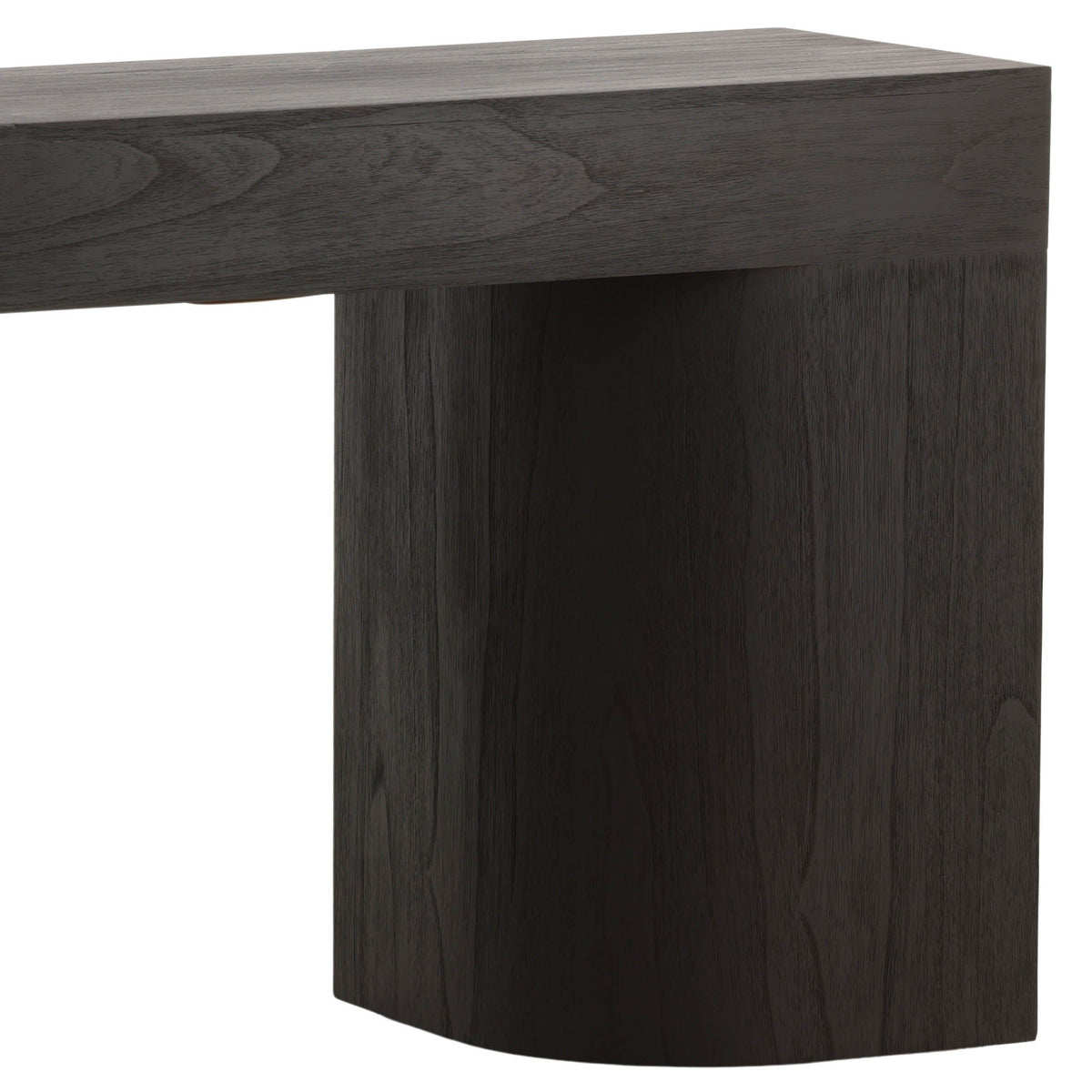 Juna Console Table, Black by Dovetail at Eve Furniture