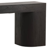 Juna Console Table, Black by Dovetail at Eve Furniture