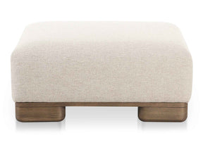 June Oatmeal Ottoman