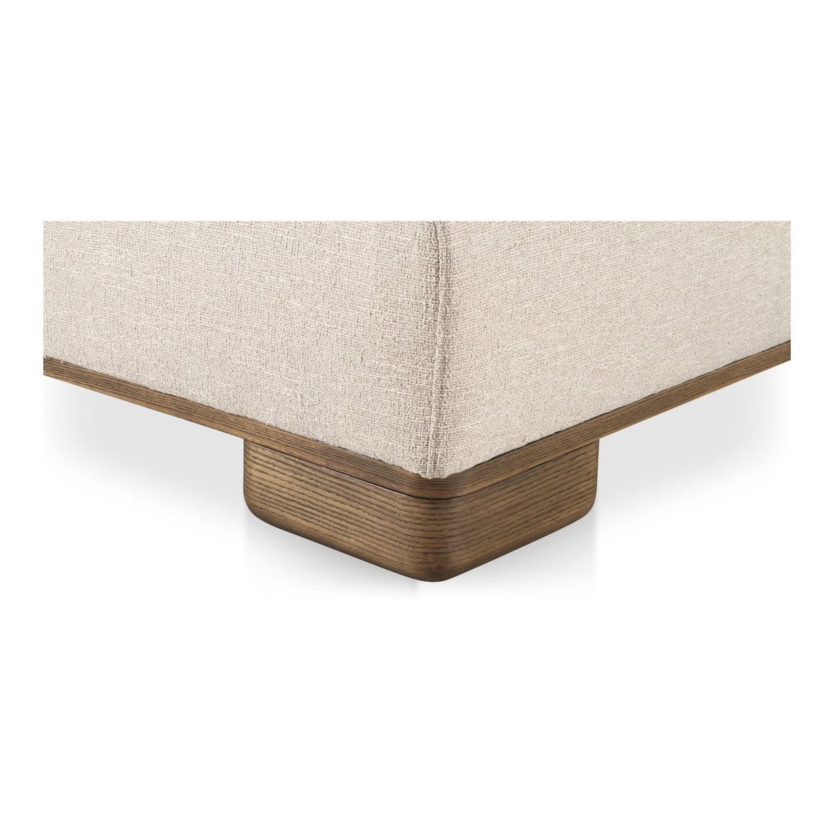 June Oatmeal Sofa by Moe's Home at Eve Furniture