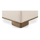 June Oatmeal Sofa by Moe's Home at Eve Furniture
