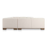 June Oatmeal U Shaped Modular Sectional by Moe's Home at Eve Furniture