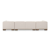 June Oatmeal U Shaped Modular Sectional by Moe's Home at Eve Furniture