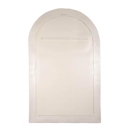 Kaia Cream Textured Floor Mirror by TOV Furniture at Eve Furniture