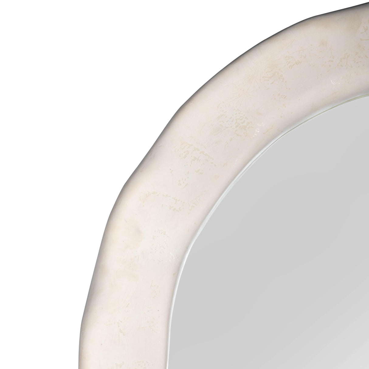 Kaia Cream Textured Floor Mirror by TOV Furniture at Eve Furniture