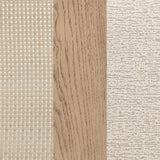 Kailani Beige Oak 9-Piece Rectangular Wood Dining Table Set by Coaster at Eve Furniture