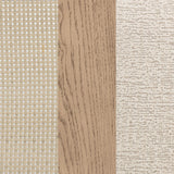 Kailani Beige Oak 9-Piece Rectangular Wood Dining Table Set by Coaster at Eve Furniture