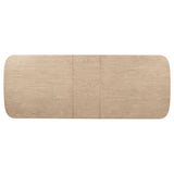 Kailani Beige Oak 9-Piece Rectangular Wood Dining Table Set by Coaster at Eve Furniture