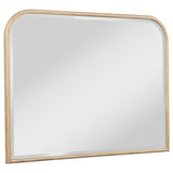Kailani Beige Oak Dresser Mirror by Coaster at Eve Furniture