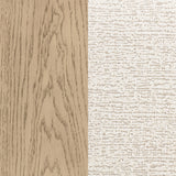 Kailani Beige Oak Wingback Eastern King Platform Bed by Coaster at Eve Furniture