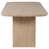 Kailani Cane Counter Height Storage Dining Table Beige Oak by Coaster at Eve Furniture