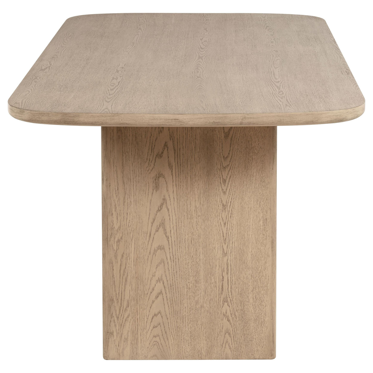 Kailani Cane Counter Height Storage Dining Table Beige Oak by Coaster at Eve Furniture
