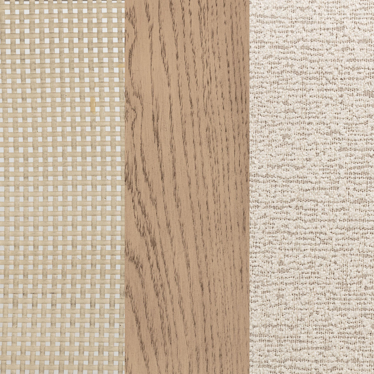 Kailani Radio Weave Cane Dining Side Chair Beige Oak, Set of 2 by Coaster at Eve Furniture