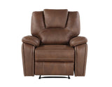 Katrine Brown Manual Recliner by Steve Silver at Eve Furniture