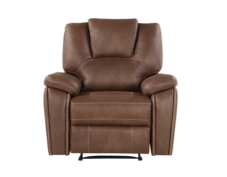Katrine Brown Manual Recliner by Steve Silver at Eve Furniture