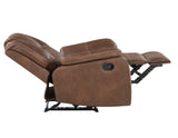 Katrine Brown Manual Recliner by Steve Silver at Eve Furniture