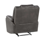 Katrine Charcoal Recliner Chair by Steve Silver at Eve Furniture