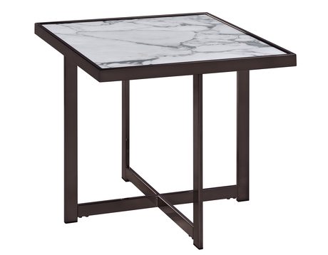 Kayley 3-Piece Sintered Stone Table Set by Steve Silver at Eve Furniture