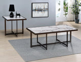 Kayley 3-Piece Sintered Stone Table Set by Steve Silver at Eve Furniture