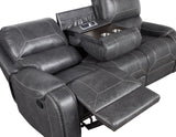 Keily Gray 3-Piece Manual Reclining Set by Steve Silver at Eve Furniture
