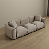 Kely 100'' Mocha Boucle Upholstered Sofa by Ashcroft Imports at Eve Furniture