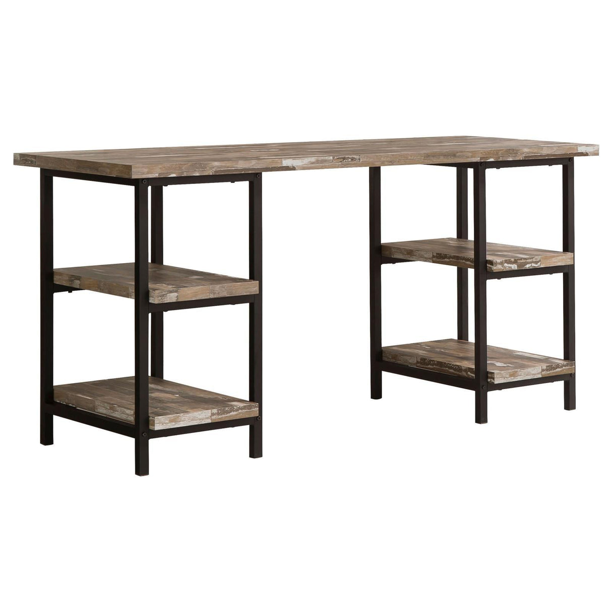 Kemper Salvaged Cabin 4-Shelf Writing Desk by Coaster at Eve Furniture