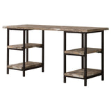 Kemper Salvaged Cabin 4-Shelf Writing Desk by Coaster at Eve Furniture