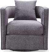 Kennedy Velvet Swivel Accent Chair by TOV Furniture at Eve Furniture