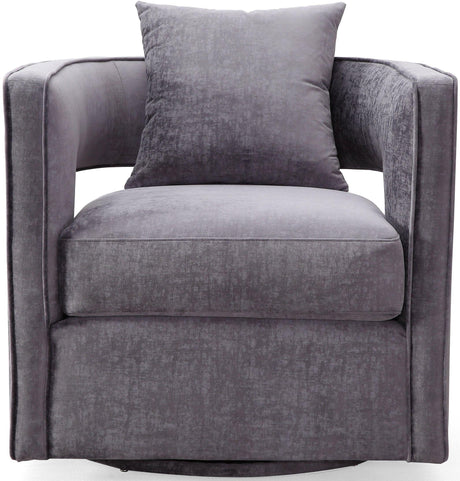 Kennedy Velvet Swivel Accent Chair by TOV Furniture at Eve Furniture