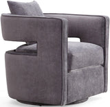 Kennedy Velvet Swivel Accent Chair by TOV Furniture at Eve Furniture