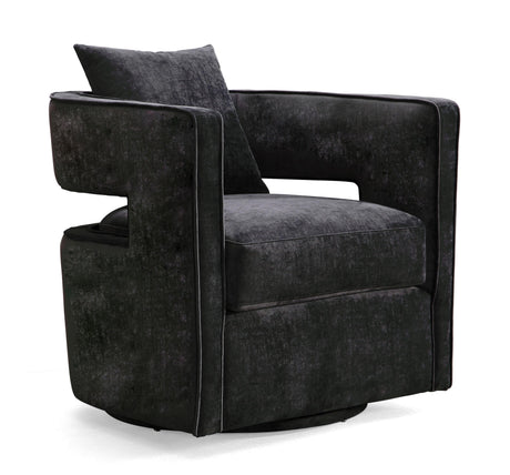 Kennedy Velvet Swivel Accent Chair by TOV Furniture at Eve Furniture