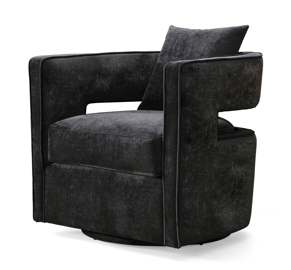 Kennedy Velvet Swivel Accent Chair by TOV Furniture at Eve Furniture