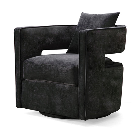 Kennedy Velvet Swivel Accent Chair by TOV Furniture at Eve Furniture