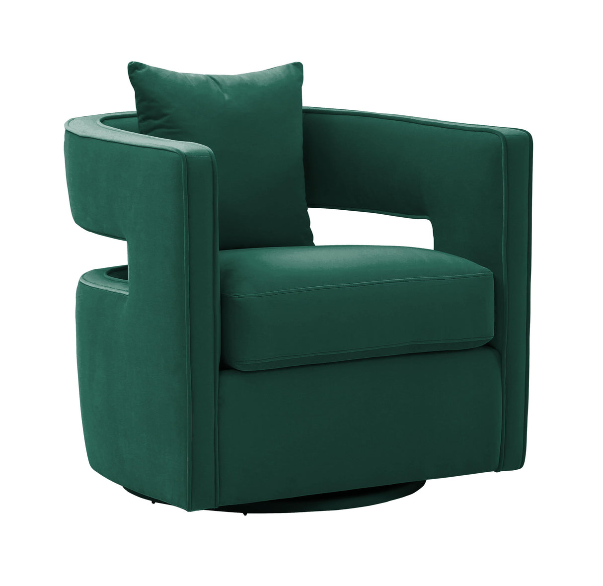 Kennedy Velvet Swivel Accent Chair by TOV Furniture at Eve Furniture