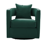 Kennedy Velvet Swivel Accent Chair by TOV Furniture at Eve Furniture