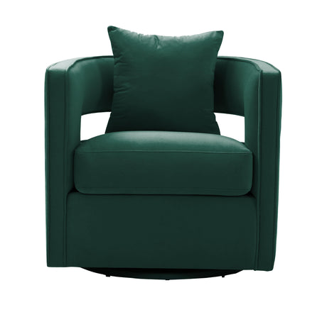 Kennedy Velvet Swivel Accent Chair by TOV Furniture at Eve Furniture